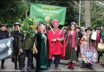 Folk Parade in Wellington heralds the month of May