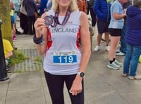 England vest for Wellington Museum volunteer