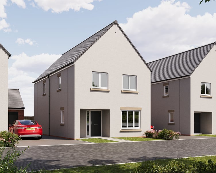 A show home is set to open on the new Heathstock Rise housing estate in Wiveliscombe early in June.
