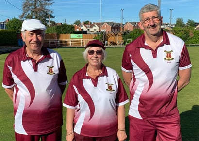 Peter Barlow, Gill Groves and Phil Ellis