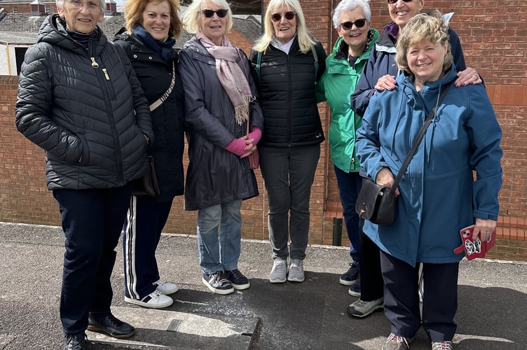The Inner Wheel undertook the Skylark Walk raising vital funds for Wellington Community Hospital League of Friends.