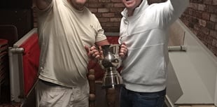 Ryan Marke and Shane Powell are pairs champions 