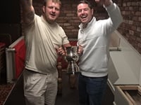 Ryan Marke and Shane Powell are pairs champions 