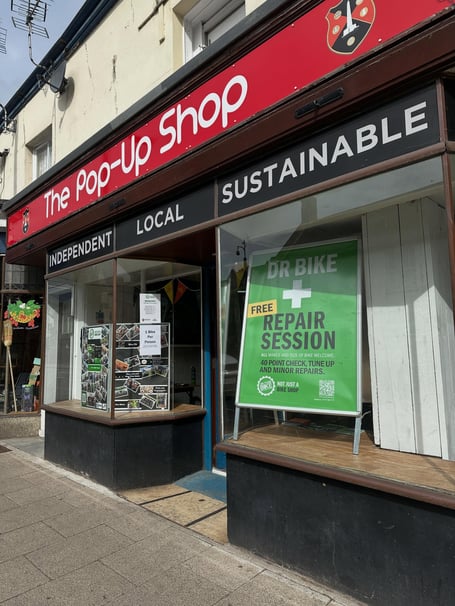 The shop at 31 Fore Street has seen unprecedented occupation with just two slots left this year. 
