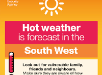 DANGER: Heat alert raised to amber across West