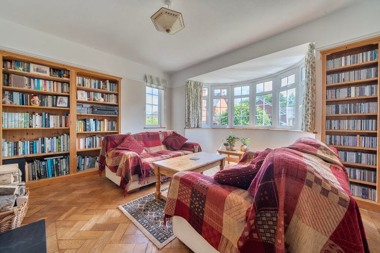 The snug overlooks the front aspect and enjoys a large walk-in bay window