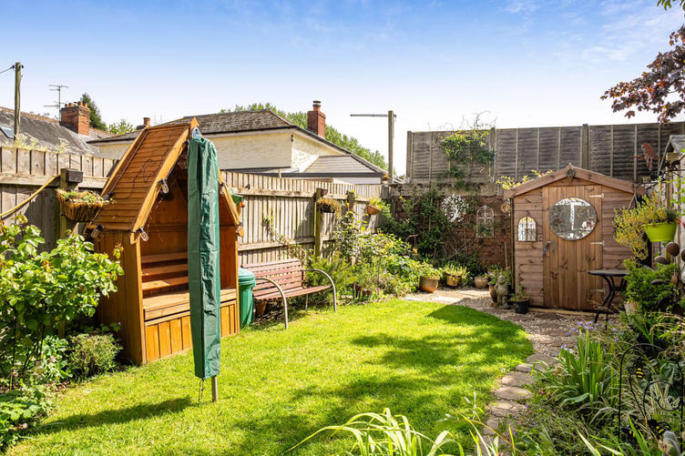 The main garden lies to the rear and has been lovingly tended by the current owners