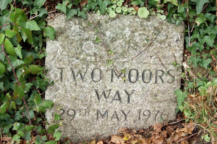 Friday, May 29 marks 50 years since the launch of Two Moors Way linking the South West's two national parks.