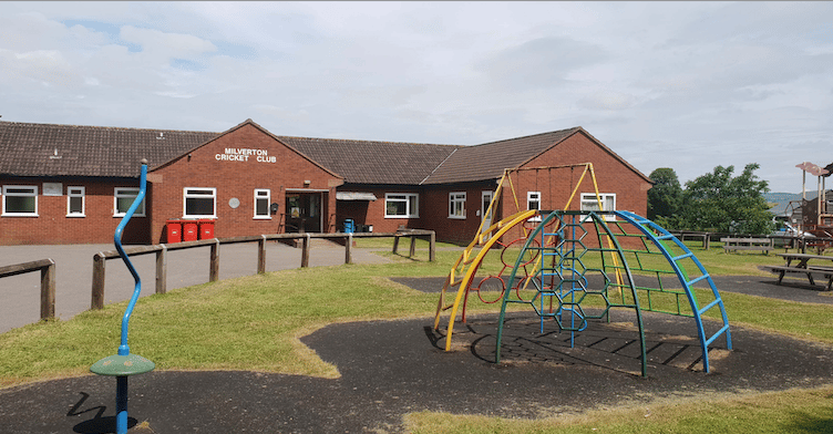 Fund-raising is nearing its target for refurbishing a children's play area in Milverton Recreation Ground.