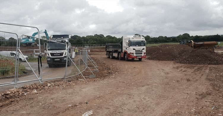 Work is underway on the Chelston site of an Aldi store of Wellington.