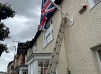 Union flag raised for first time in decade