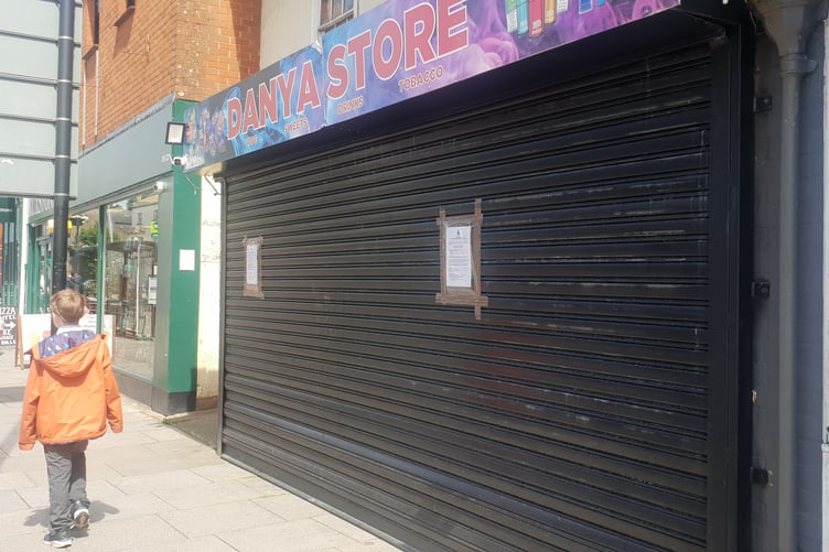 Danya Store has been issued with an interim anti-social behaviour order after the concerns of residents were raised with the police.