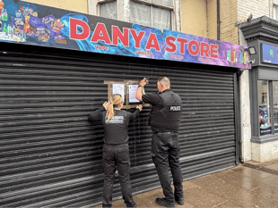 Closure of "vape" store followed covert operation