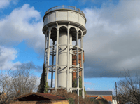 Town's iconic water towers going under hammer