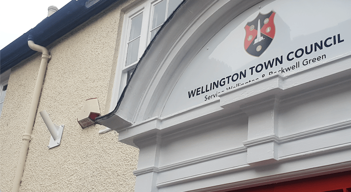 Town centre flag disappears after 10 days