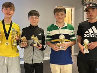 Wellington United Under 13s celebrate successful season 