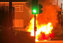 Good Samaritan helps save family as car bursts into flames
