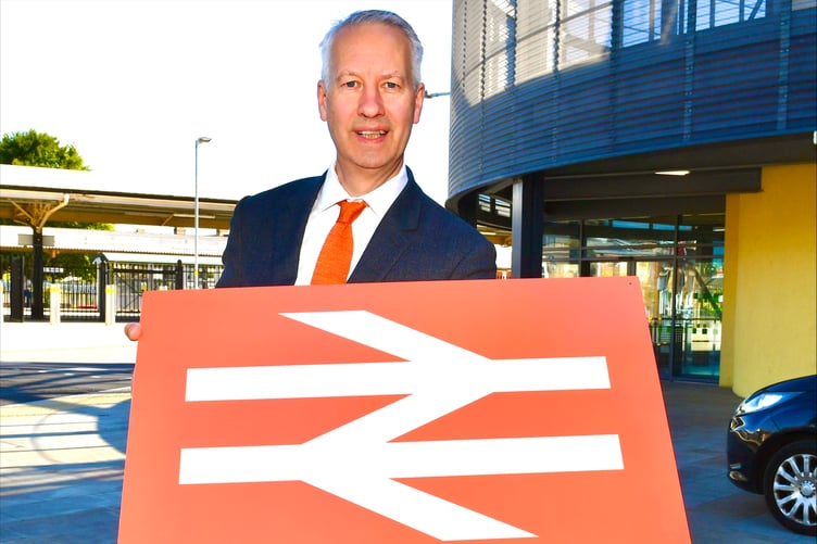 The MP for Wellington and Taunton Gideon Amos welcomes news that the Wellington station project, among others, can now go ahead
