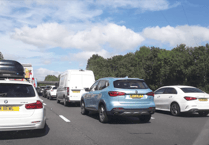 Traffic stopped on motorway near Wellington after incident on bridge