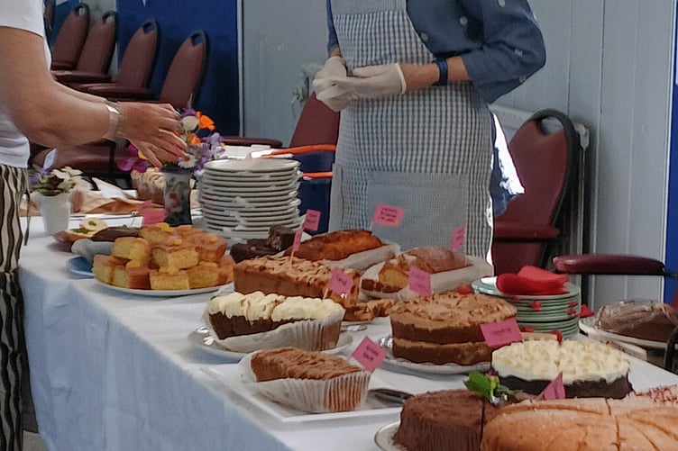 Wellington Hospital League of Friends held a Summer Cake and Tea event raising £572.