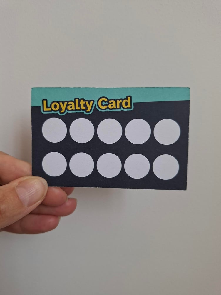 The loyalty card being launched by Wellington Library to encourage more people to use it.