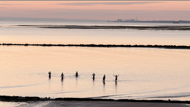 Solstice swimmers and early bin collections as heatwave arriving