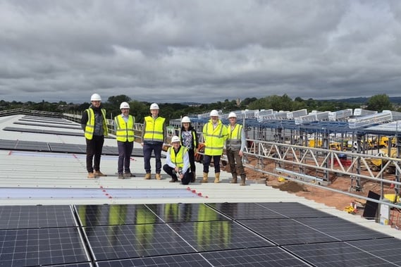 Developers Summerfield and Devon Contractors celebrate eight new units with topping out ceremony.