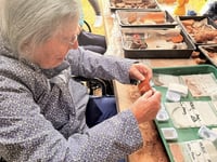 Excavation visit reignites passion of care home resident