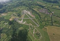 Massive response from emergency services as aircraft crashes at Dunkeswell Airfield