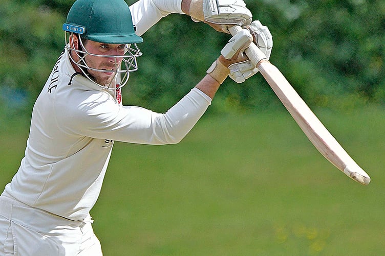 George Ruell hit 40 in 36 balls for Wellington