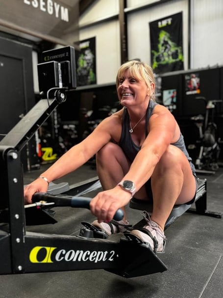 Pulse Gym member Melanie Smith joined other members in a 24-row to raise funds for her Atlantic rowing challenge.