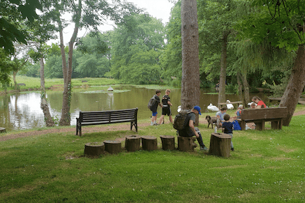 Wellingtons Basins is one of the locations for summer sessions to introduce babies to the world of nature.