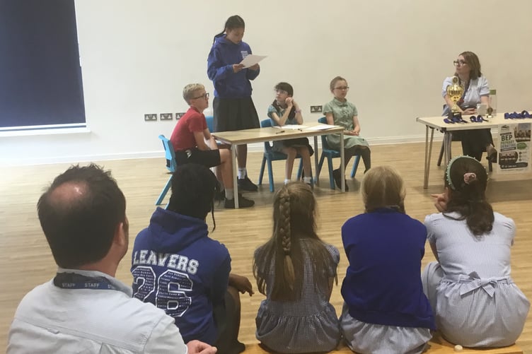 Pupils practised their public speaking skills impressing judges at the debating competition held in Wellington.