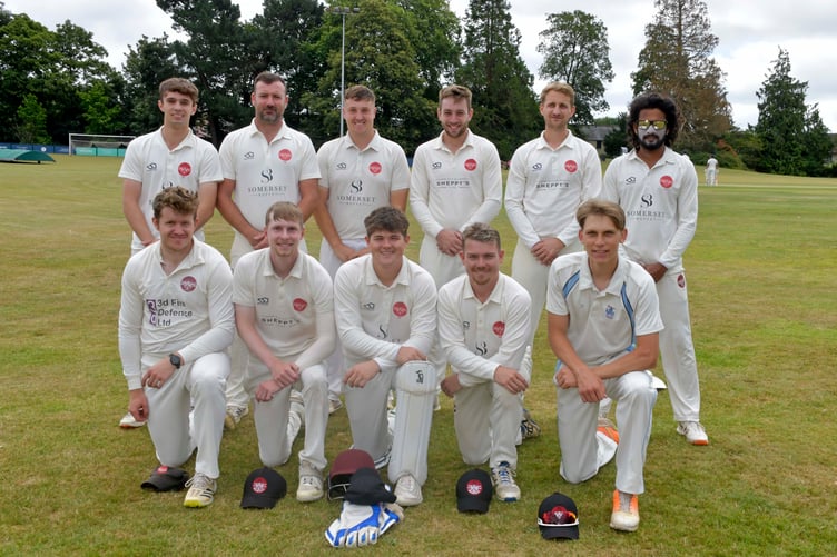 Wellington, back left to right: Brendan Poole, Luke Desave, Arron Campbell, George Ruell, Robbie Watts, Lakshan Edirisinghe; front: Sam Whitefield, Toby Stirzaker, Jacob Hurry (capt), Ben Evett, Stian Smith.