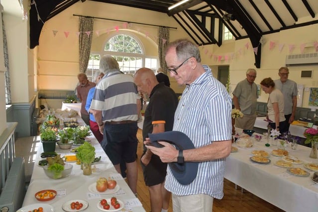 The annual Bradford on Tone Flower Show attracted bountiful entries and visitors on July 4.