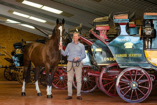 Mark Broadbent will be hosting the unique event which takes a look at the world of carriage driving.