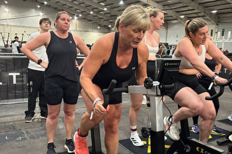 Since her cancer scare Melanie has trained hard to increase her fitness and is a regular at her gym.