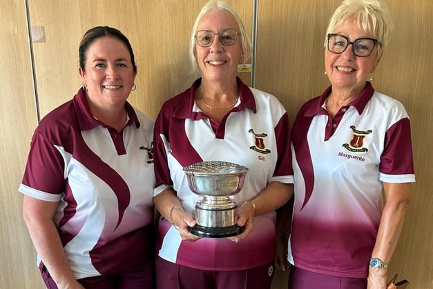 Wellington, left to right: Lisa Dart, Gill Groves and Marguerite Nichols