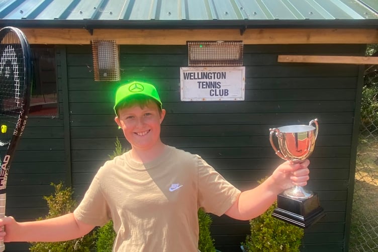Jensen with the Graham Jones Cup