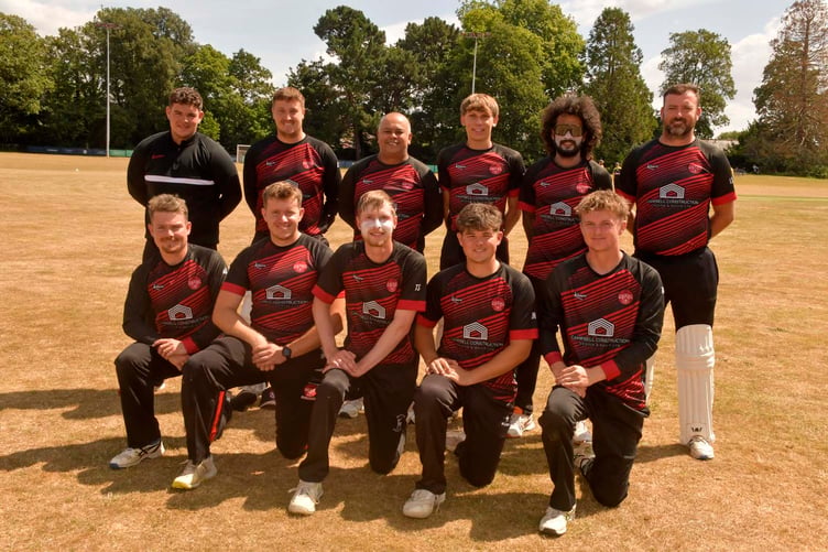 Wellington, back left to right: James Hibbert, Arron Campbell, Aks Latifi, Stian Smith, Lakshan Edirisinghe and Luke Desave; front: Ben Evett, Sam Whitefield, Toby Stirzaker, Jacob Hurry (capt) and Nathan Yarde.