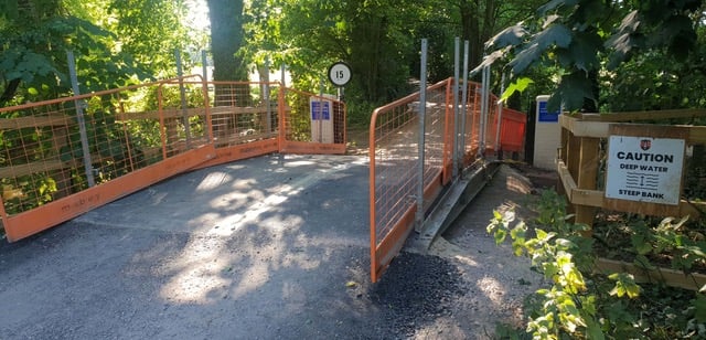 Basins Wessex Water bridge