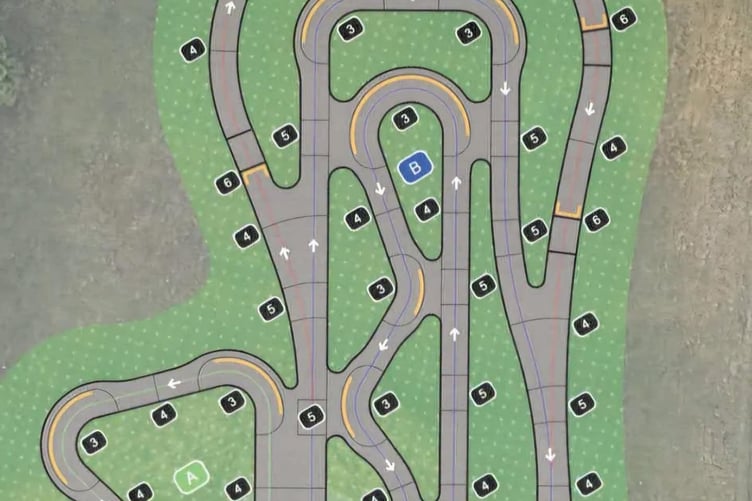 As the first designs of the new track are unveiled work began with the track being carved out by contractors.