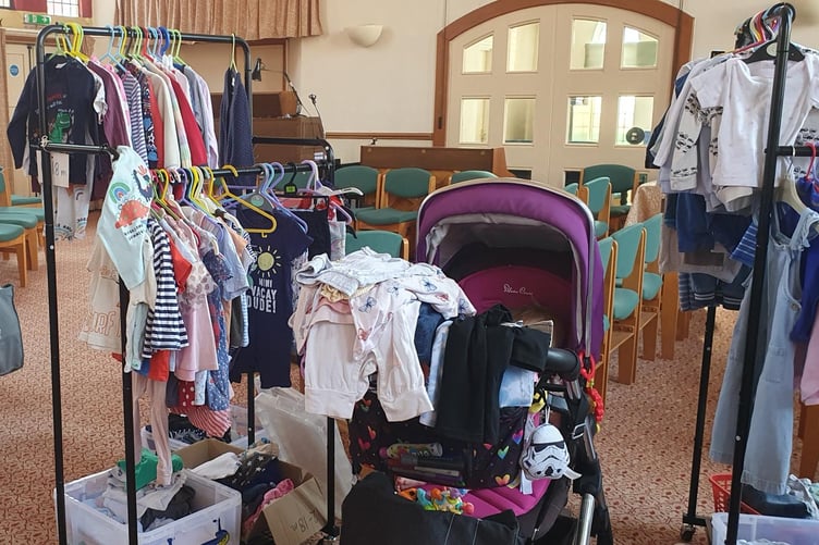 Volunteers at a baby clothes swap in Wellington have been nominated for a Make A Difference Award.