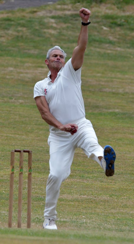 Andy Hurry - back bowling again for Wellington 2nd XI