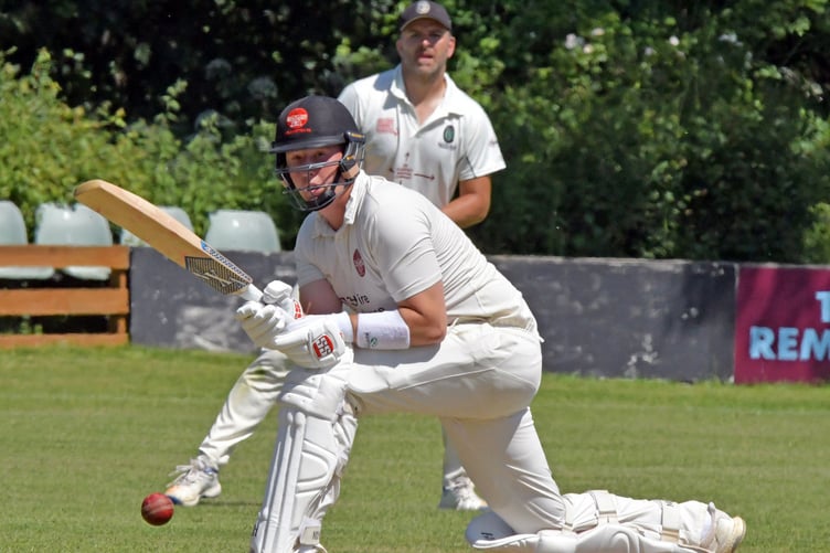 Arron Campbell - who scored 93 for Wellington