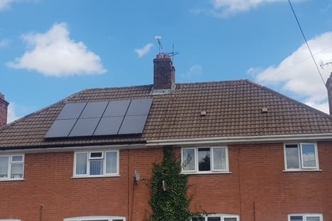 Solar panels become less efficient at converting available sunlight at temperatures above 25C.