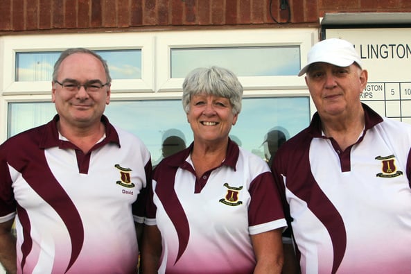 Left to right: David Harrison, Shirley Samuel and Kevin Austin.