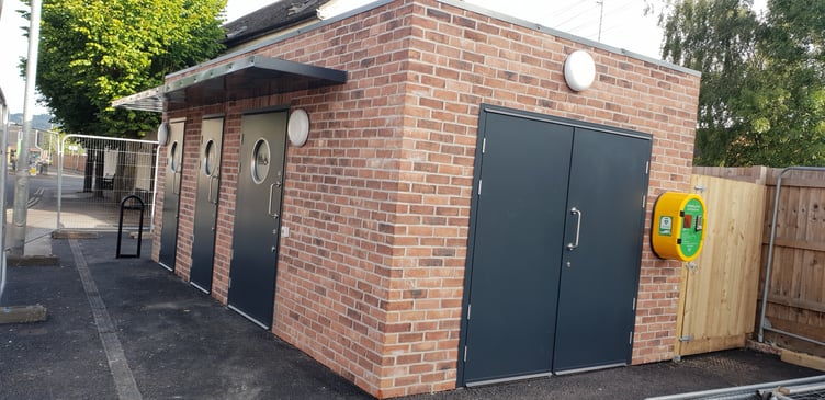 A new block of public conveniences in Wellington should open this week.
