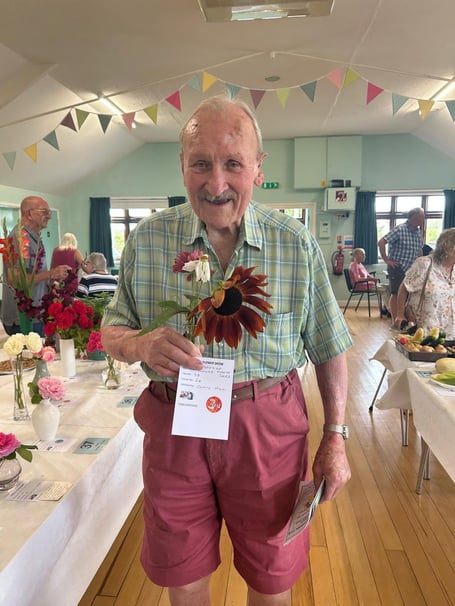 Residents from Nynehead Court enjoyed Nynehead Village annual flower show heralded a great success by organisers.