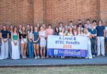 Wellington School sees sixth formers achieve huge A Level grades success